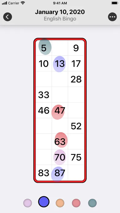 تصاویر Bingo Card - Ticket Generator