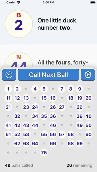 Bingo Machine - Number Caller应用截图