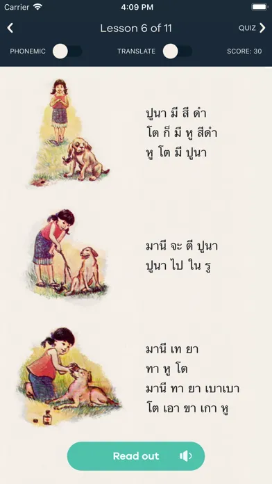 Ảnh chụp màn hình của Easy Thai Read