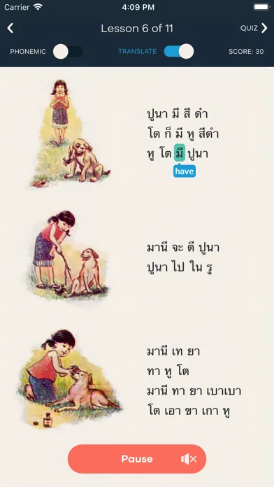 Ảnh chụp màn hình của Easy Thai Read