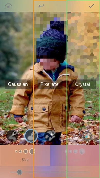 Zrzuty ekranu Bokasoon - Blur Background & Hide Face with  Blur