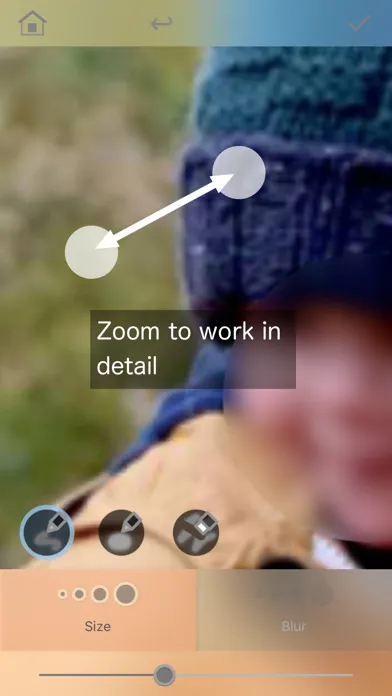 Zrzuty ekranu Bokasoon - Blur Background & Hide Face with  Blur