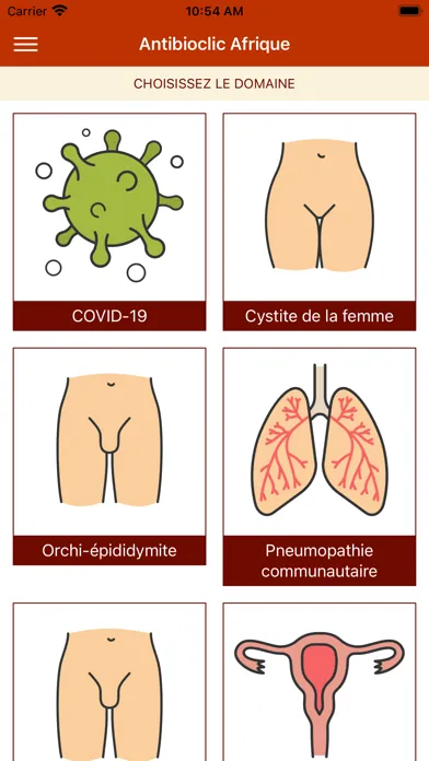 Capturas de pantalla de Antibioclic Afrique