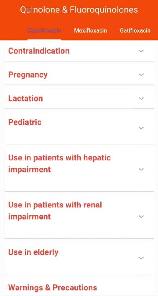 Antibiotica Screenshots