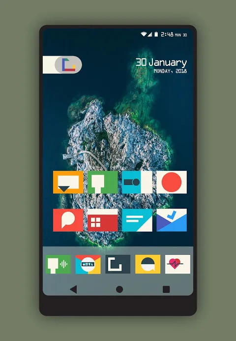 Capturas de pantalla de Flax Icon Pack
