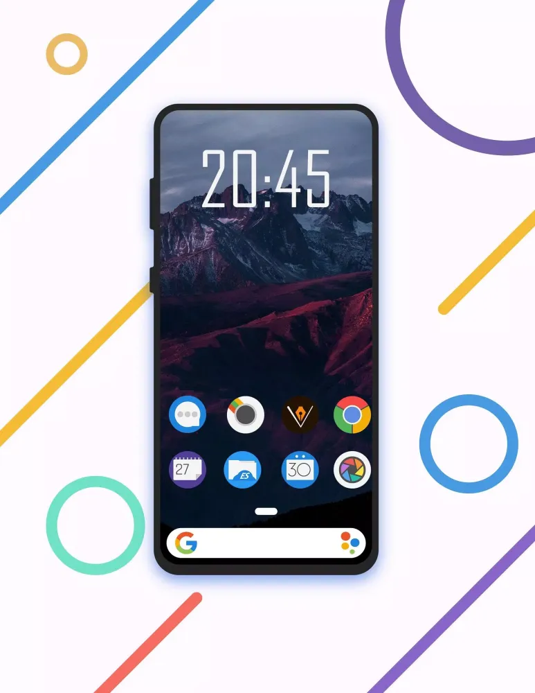 Gento Icon Pack应用截图