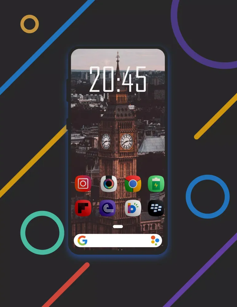 Ảnh chụp màn hình của Yomira Premium Icon Pack