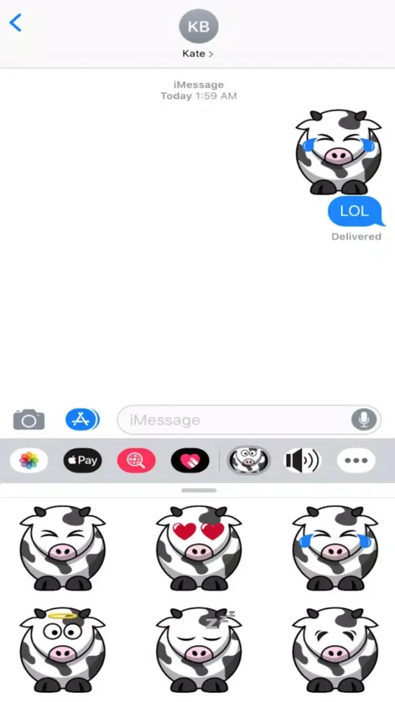 Moo Stickers Screenshots