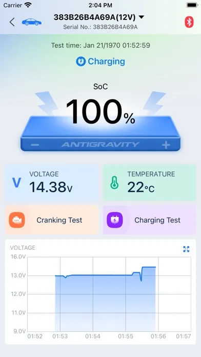 Скриншоты Battery Tracker Plus