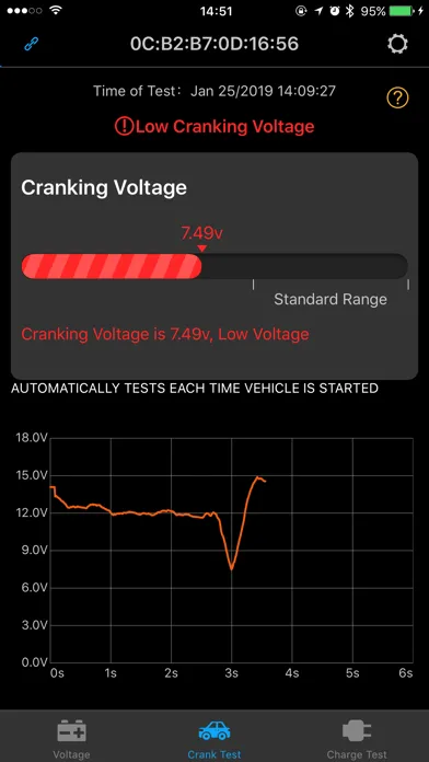 Battery Tracker BTR 스크린샷