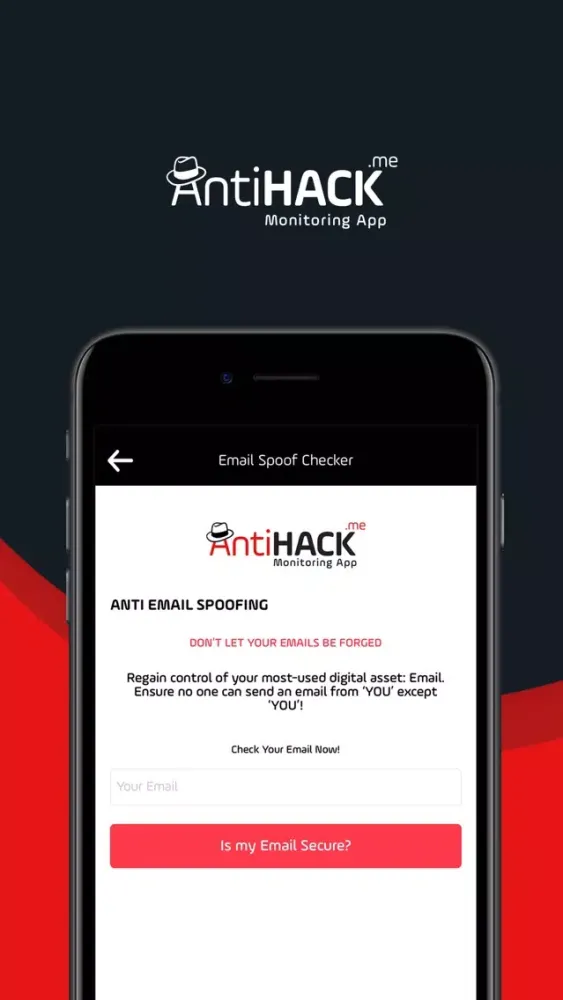 Zrzuty ekranu Cybersecurity App by AntiHACK