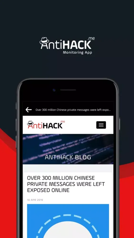 Zrzuty ekranu Cybersecurity App by AntiHACK