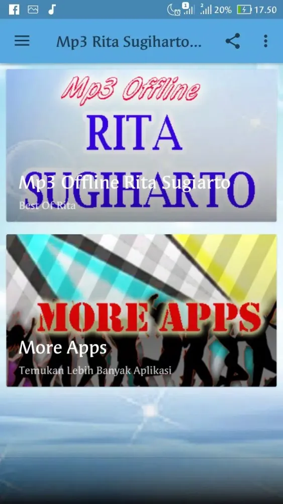 Mp3 Offline Bunda Rita Sugiart スクリーンショット