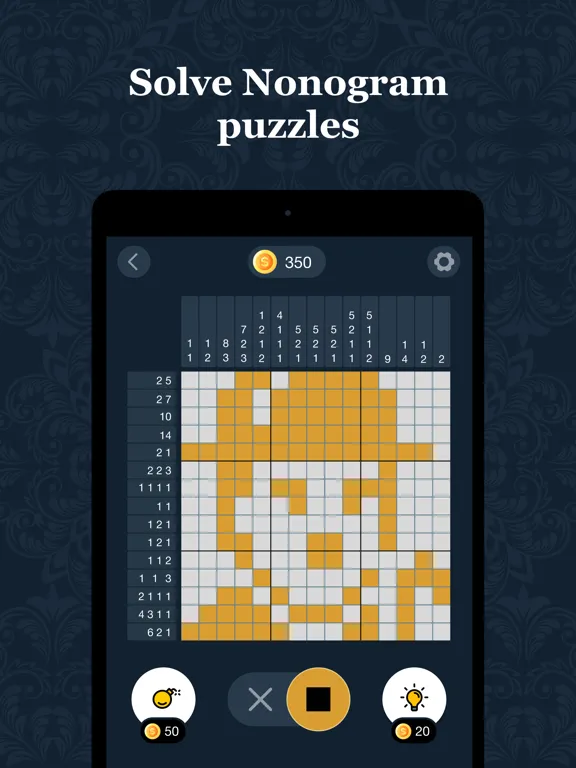 Capturas de pantalla de ArtCross: Nonogram Puzzles iPad 