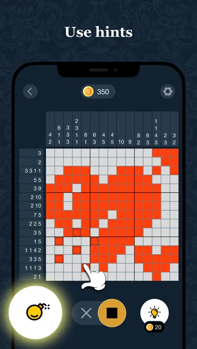 Capturas de pantalla de ArtCross: Nonogram Puzzles