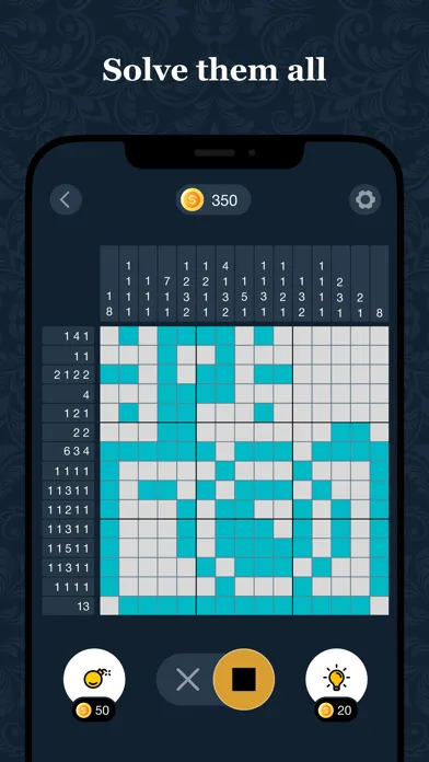 Capturas de pantalla de ArtCross: Nonogram Puzzles