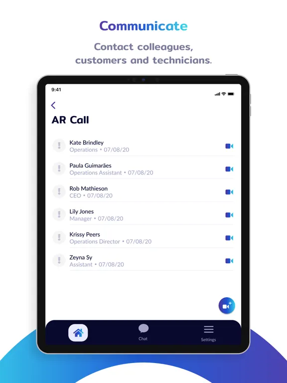 ERMES iPad  سکرین شاٹس