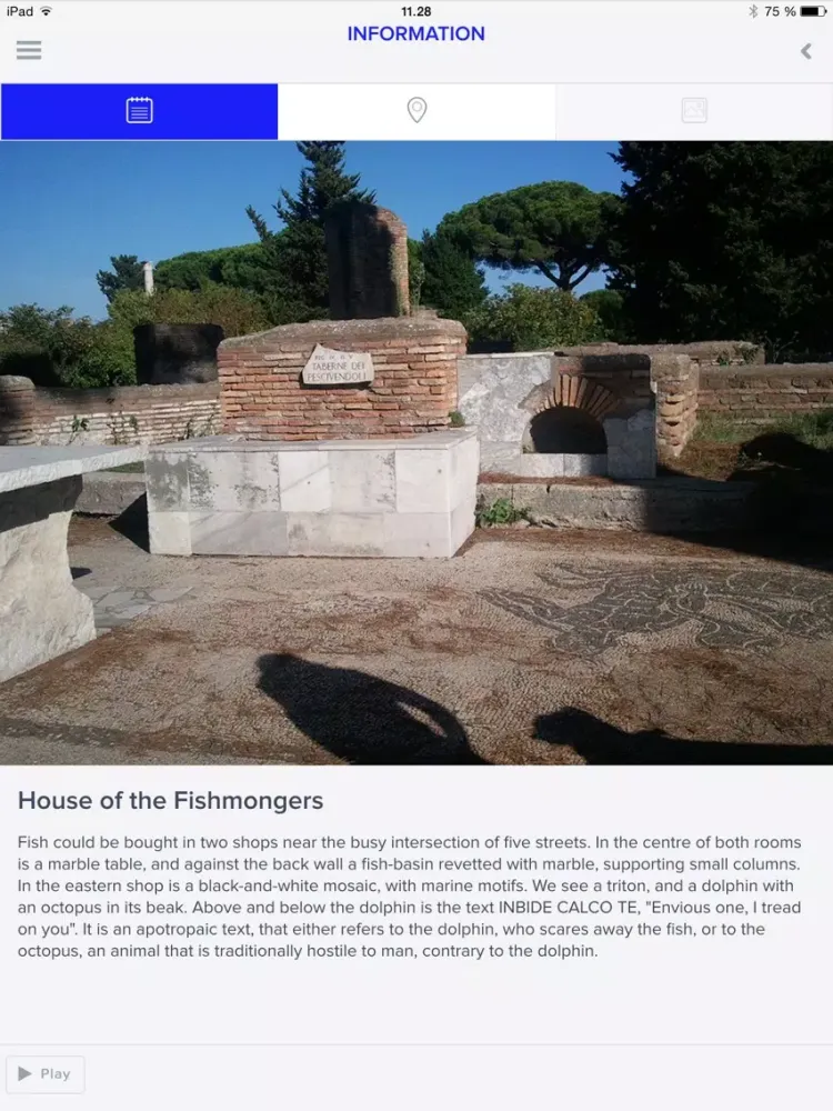 Ostia iPad  Screenshots