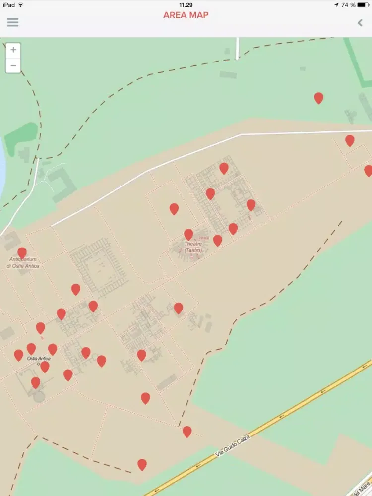 Ostia iPad  Screenshots