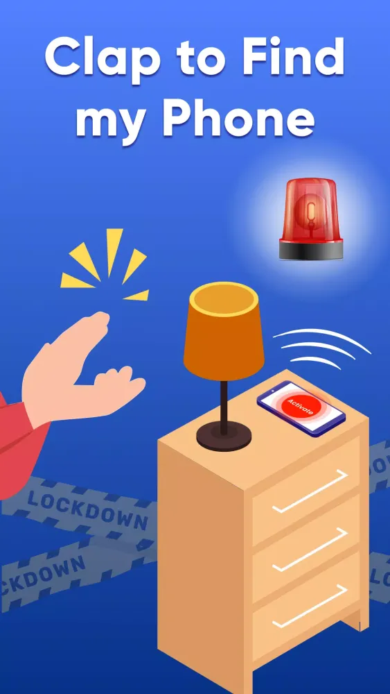 Ảnh chụp màn hình của Don't Touch My Phone Antitheft