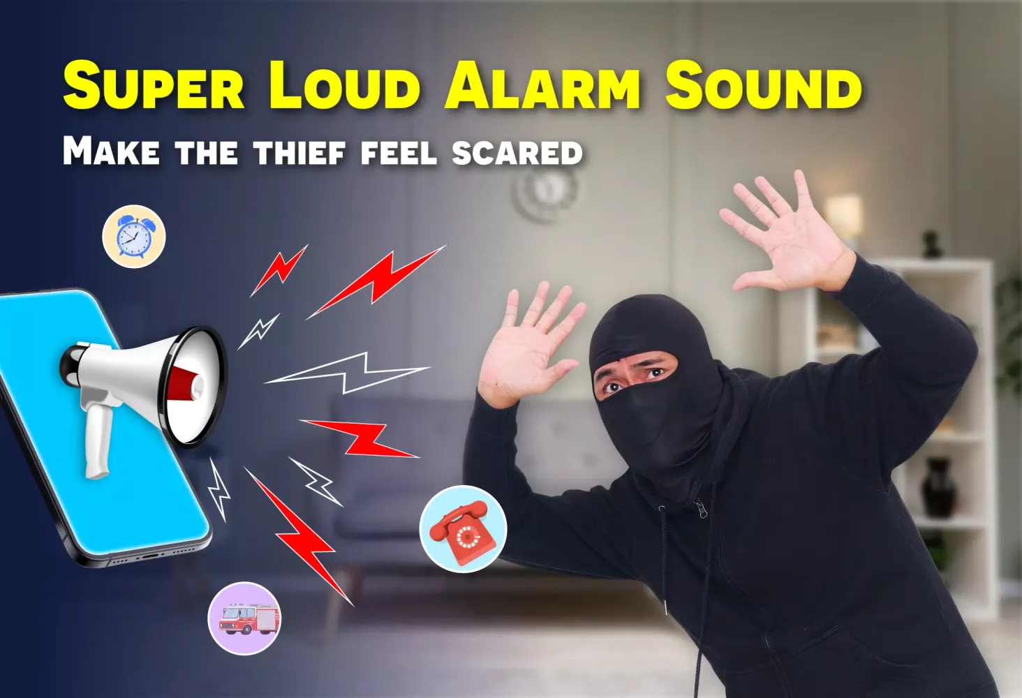 Tangkapan layar Anti Theft: Don't touch phone