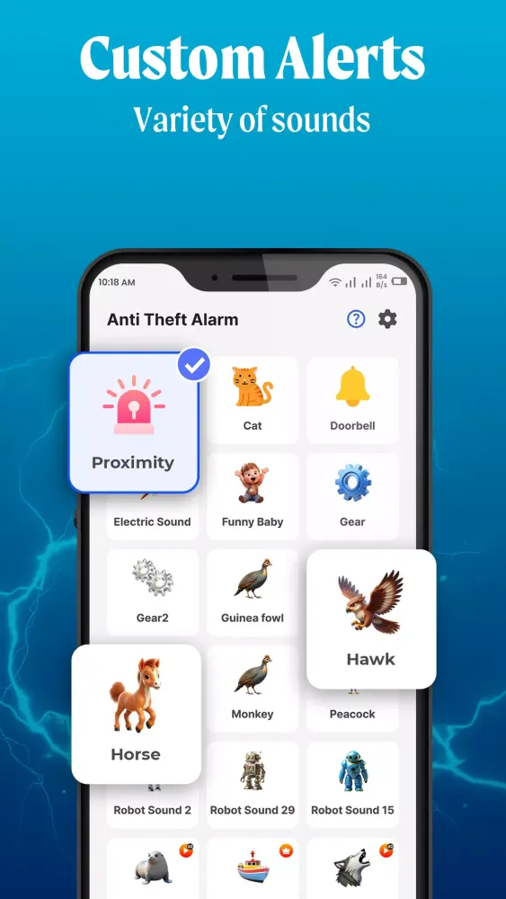 Anti Theft Phone Alarm Screenshots