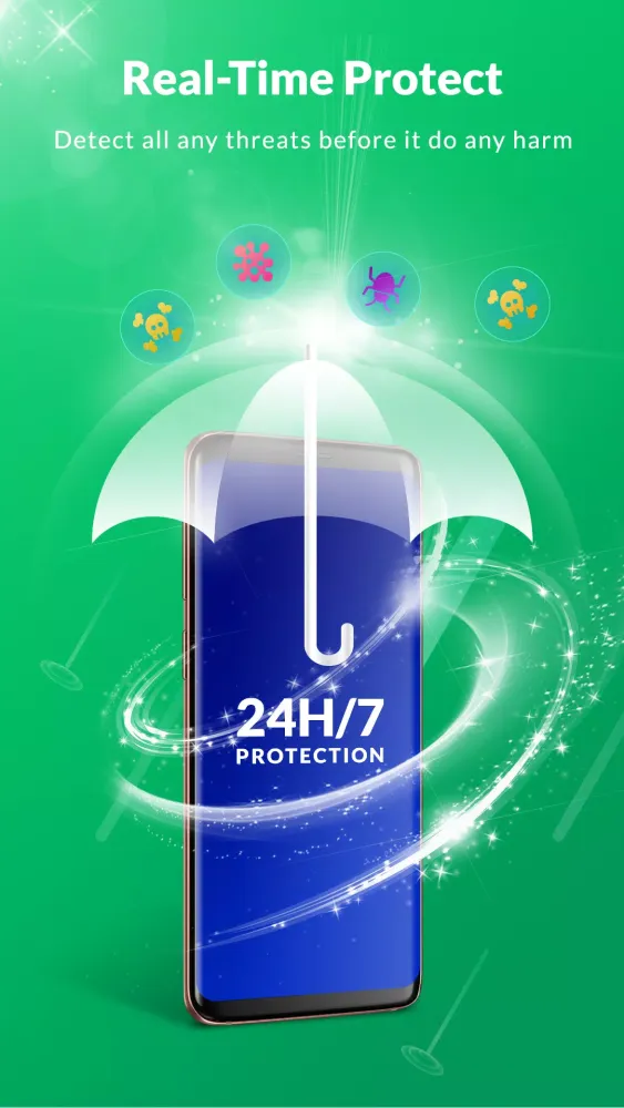 Captures d'écran de Antivirus & Virus Cleaner Lock