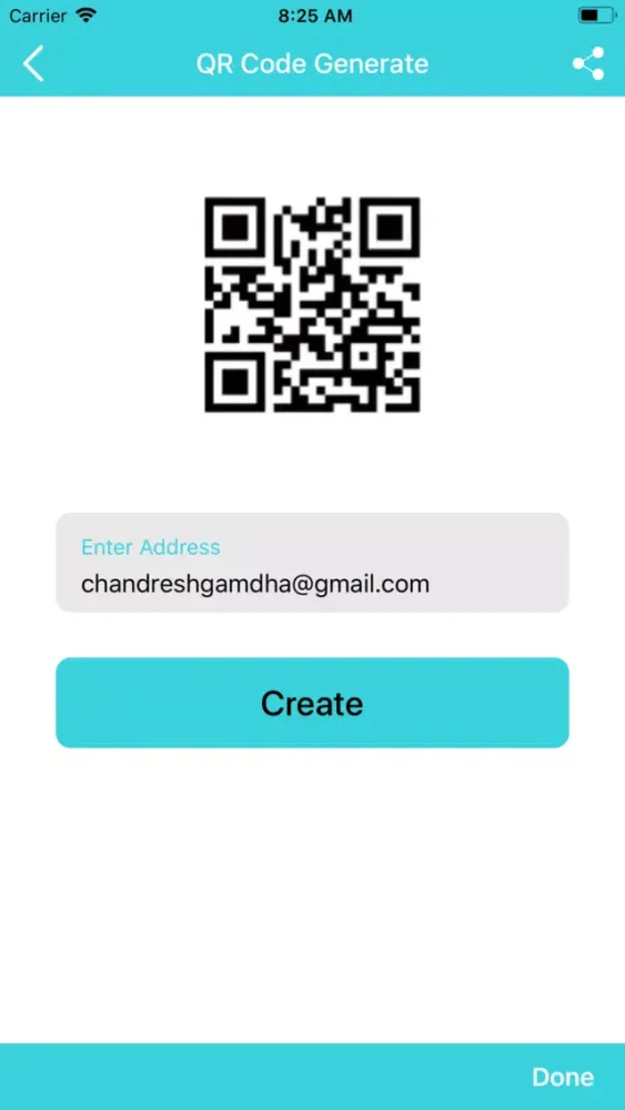QR/Barcode - scan and create स्क्रीनशॉट
