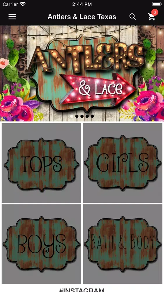 Antlers and Lace Boutique স্ক্রিনশট