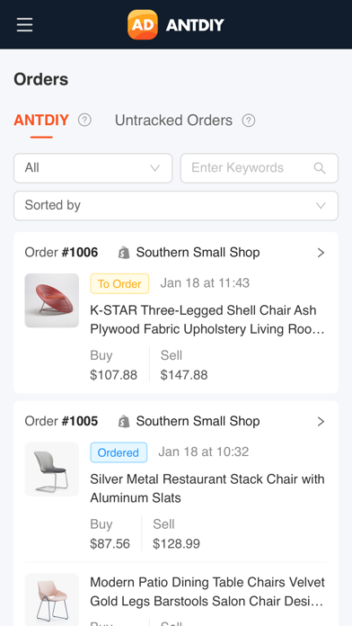 Dropshipping&Sourcing ANTDIY应用截图