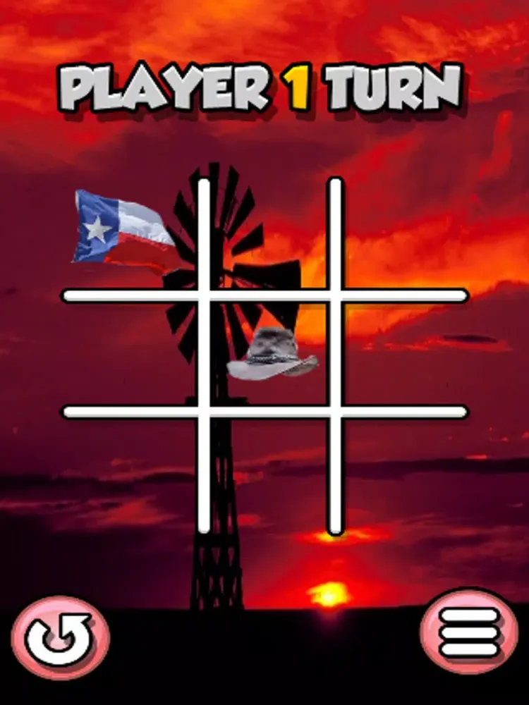 Texas Tic-Tac-Toe (2-Player) iPad  Screenshots