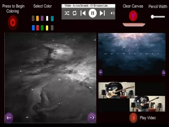 Captures d'écran de Prog Metal Widek Coloring iPad 