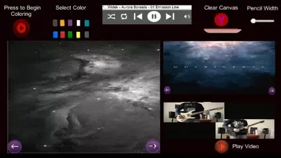 Captures d'écran de Prog Metal Widek Coloring