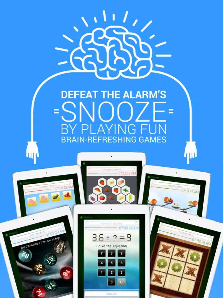 صور Smile Alarm ~ 10 Games iPad 
