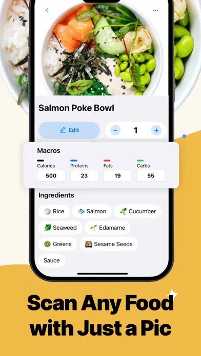 Calorie Counter + Food Tracker Screenshots