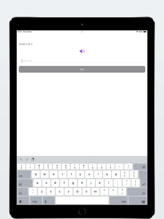 Spell Mate iPad  Screenshots