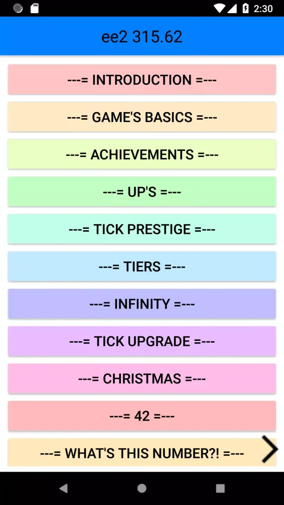 Capturas de pantalla de Incremental Unlimited