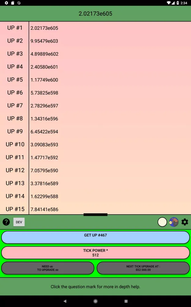 Capturas de pantalla de Incremental Unlimited