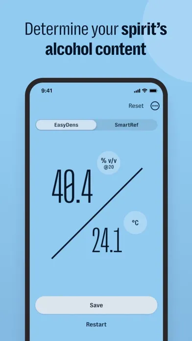 Tangkapan layar Proof Meister: Measure ABV