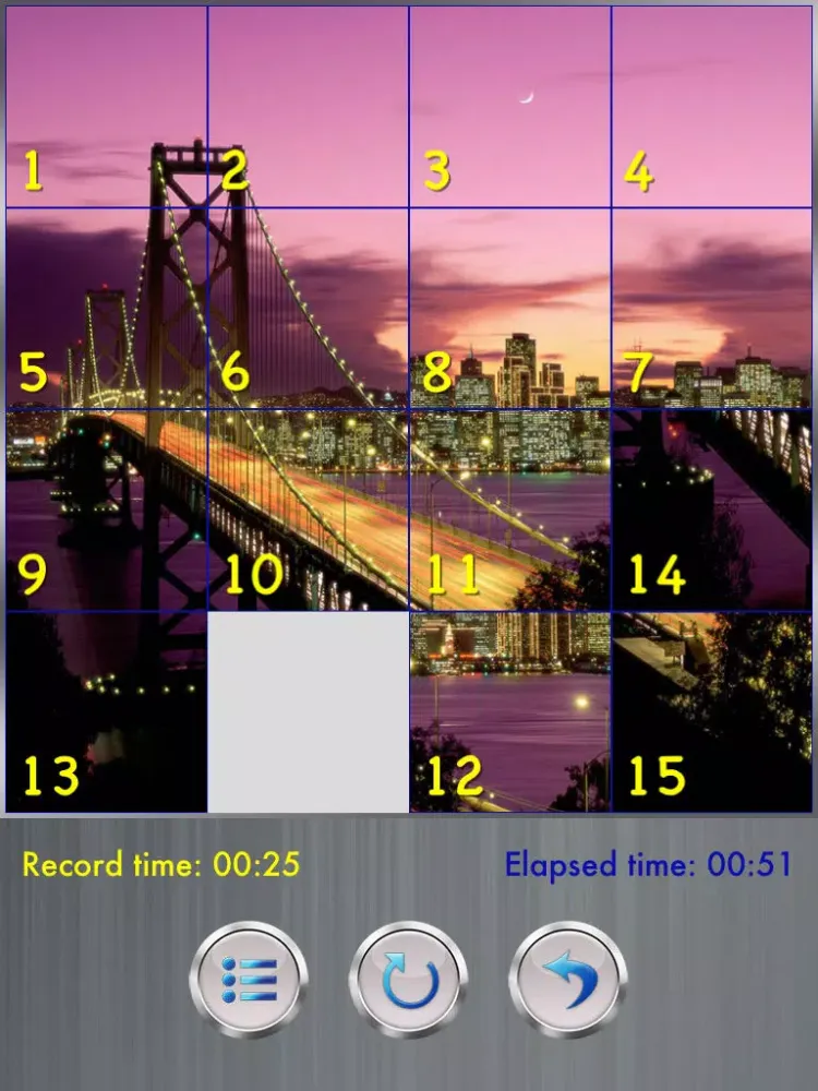 Capturas de pantalla de 15 Puzzle - Top Destinations HD Free iPad 