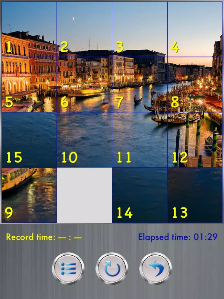 Capturas de pantalla de 15 Puzzle - Top Destinations HD Free iPad 