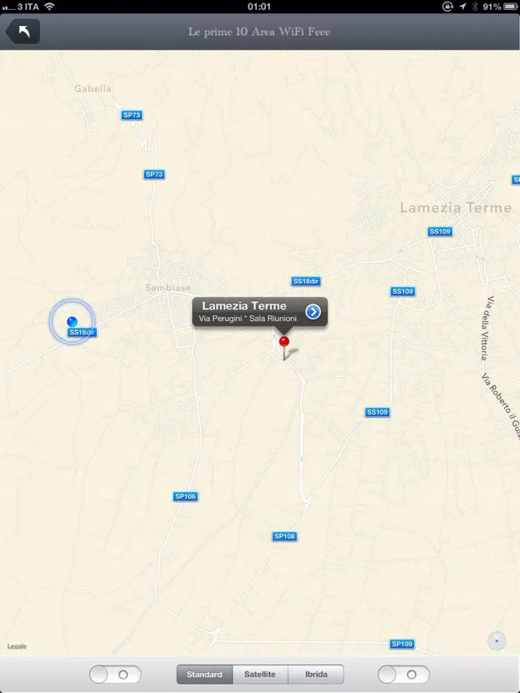 تصاویر Lamezia Wi-Fi Free iPad 