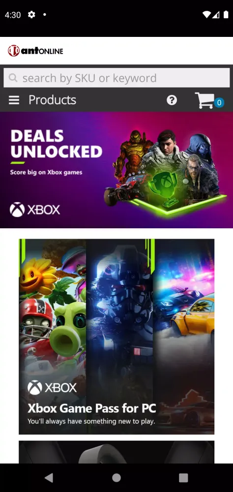 Antonline Screenshots