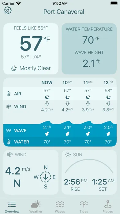 Marine Weather and Tides 스크린샷