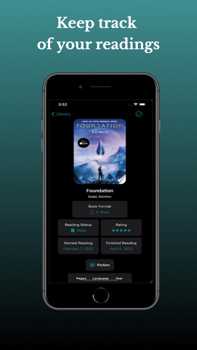 Apollo Books Tracker Screenshots