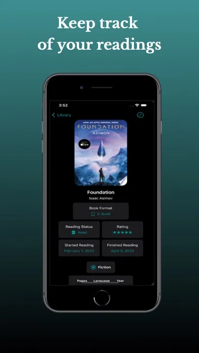 Apollo Books Tracker Screenshots