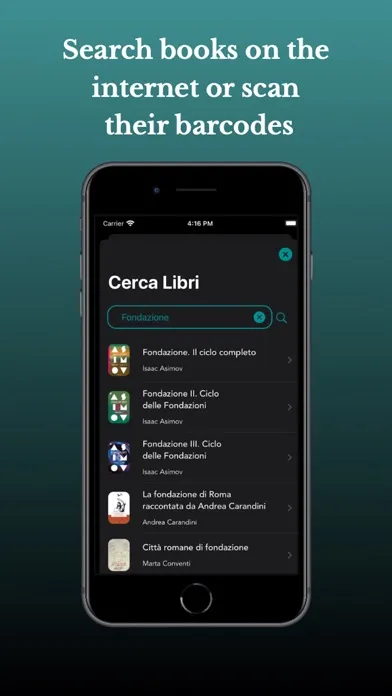 Apollo Books Tracker Screenshots