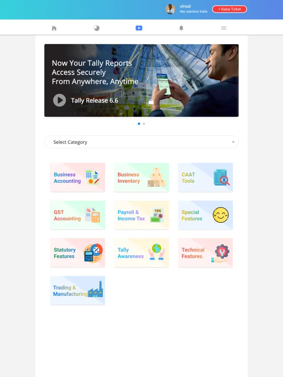 AntraConnect iPad 應用截圖