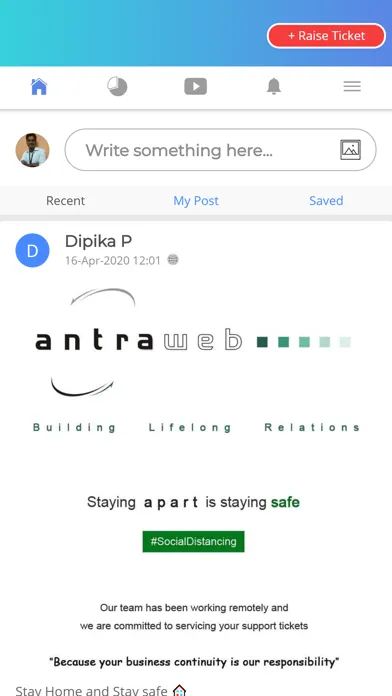 AntraConnect應用截圖