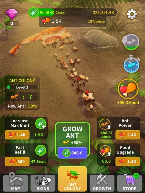صور Little Ant Colony - Idle Game iPad 